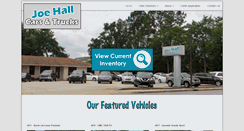 Desktop Screenshot of joehallcars.com